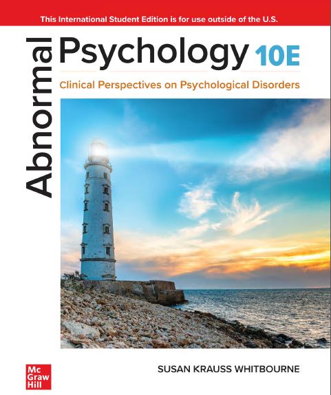 Abnormal Psychology: Clinical Perspectives on Psychological Disorders (10th Edition) - Orginal Pdf